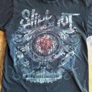 Slipknot vintage Mens size Small/ woman’s Medium Black Graphic T-Shirt